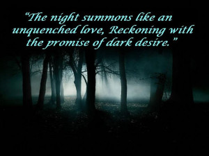 Dark desire quote