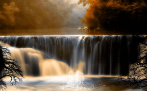 Waterfall wallpaper for desktop which is very nice and this waterfall ...