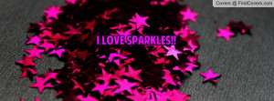 Love You Quotes Sparkles Typo