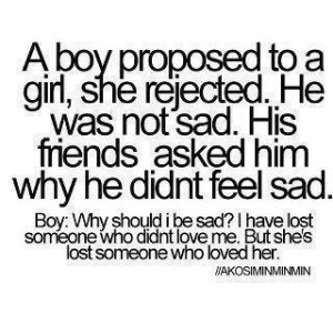 love me but she s lost someone who love her