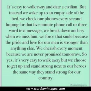 Military love quotes