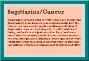 Cancer and Sagittarius Love Match