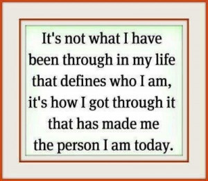 who I am today quote