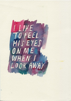 Before Sunrise // 1995 // Richard Linklater - I like to feel his eyes ...