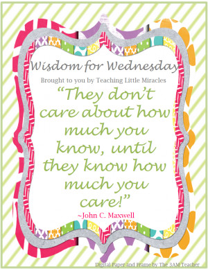Wisdom for Wednesday-Students