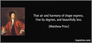 More Matthew Prior Quotes