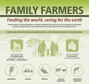 Family farmers around the world, key facts and figures