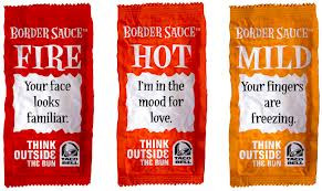 taco bell sauce packet sayings 10