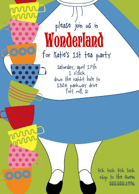 Straight From The Studio} Fabulously Frugal - A Wonderland Tea Party
