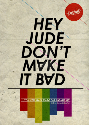 Hey Jude by fathulartdesign