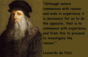 Leonardo da Vinci Inspirational Quotes for the Home Based Business ...