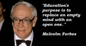 Malcolm forbes quotes 3