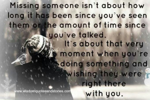 Missing someone...
