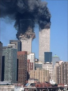 54913668 towers ap People Jumping From Twin Towers Hitting The Ground