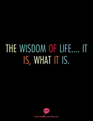 You cannot change what people do or what's done, or how they make you ...