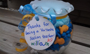 thanks for being a FINtastic swim coach/teacher… always love the ...