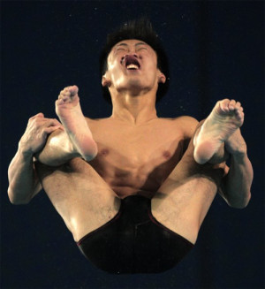 Mens Diving Funny Olympic