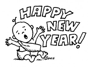 happy new year coloring pages printable clipart happy new year