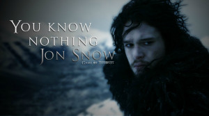 You Know Nothing Jon Snow Wallpaper (4)