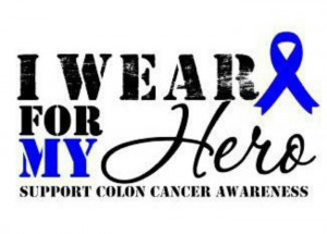 Colon cancer awareness.