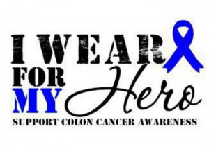 Colon cancer awareness.