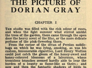 book, dorian gray, the picture of dorian gray