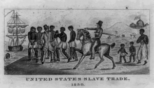 Slavery existed in Natchez beginning in 1719. Abolitionist print ...