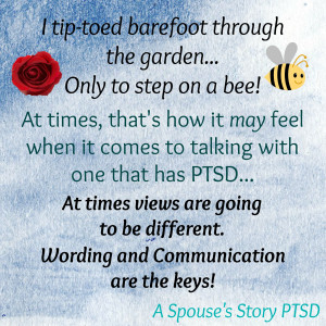 PTSD and walking on eggshells communication