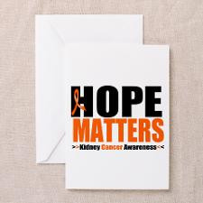 Kidney Cancer Greeting Cards