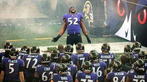 Ray lewis rallying the troops