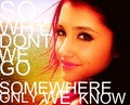 Ariana with Song Quotes - victorious fan art