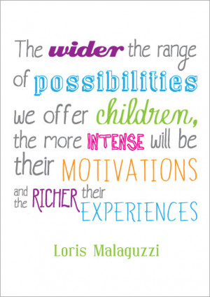 Inspirational Quotation Poster: Loris Malaguzzi 3 | Free EYFS & KS1 ...