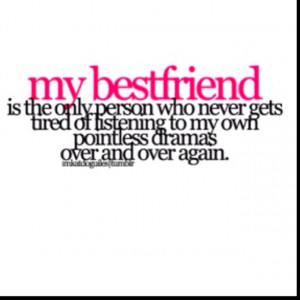 My best friend > your best friend.