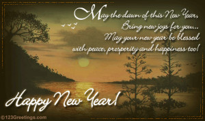 Send joyous new year wishes with this ecard.