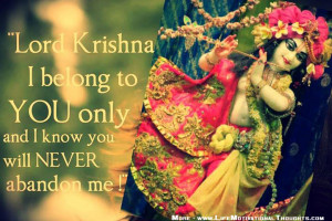 Lord Krishna Spiritual Quotes - Motivational Sayings Pictures Messages ...