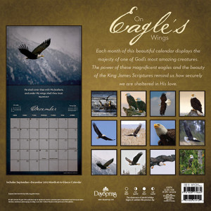 Home > Obsolete >On Eagles Wings 2013 Wall Calendar