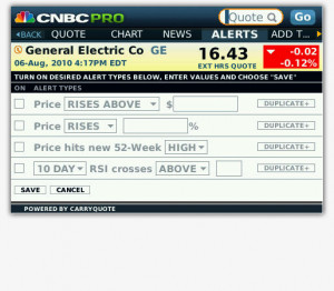 CNBC live programming