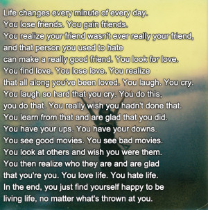 Quotes About Life Tumblr Lessons And Love Cover Photos Facebook Covers ...