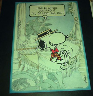 Peanuts Snoopy Hallmark Schulz Poster New | eBay