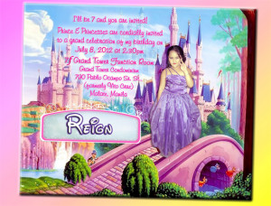 Reign’s 7th Birthday Invitation