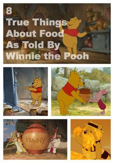 True Things About Food ... As Told by Winnie the Pooh