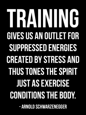 Motivational Bodybuilding Quote from Arnold Schwarzenegger Numero 9: