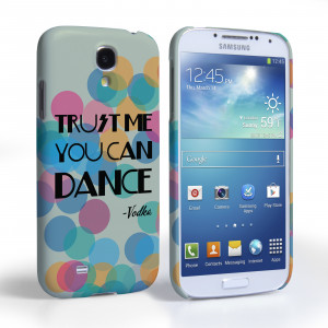 ... / Caseflex Samsung Galaxy S4 Vodka Dance Quote Hard Case – Green