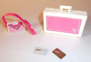 1980s Barbie purse lugage and credit cards by 3penniesfromheaven1980S ...