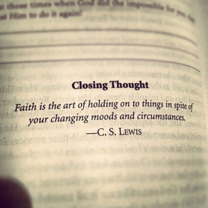 Keep the faith (C.S Lewis = Chronicles Of Narnia) . . . @ ...