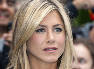 Jennifer Aniston on Love. Mark Cuthbert/UK Press/Getty Images.
