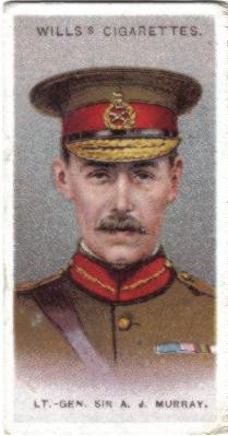 will s cigarette card picture of sir a j murray