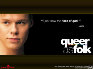 My Free Wallpapers - Movies Wallpaper : Queer as Folk - Justin