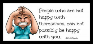 Unhappy people