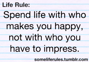 Some Life Rules